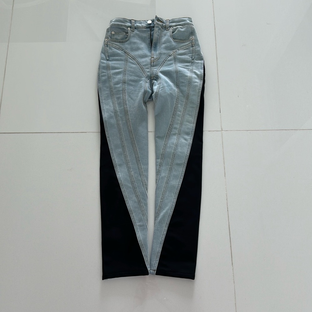 Mugler denim jeans NOT H&M size 34